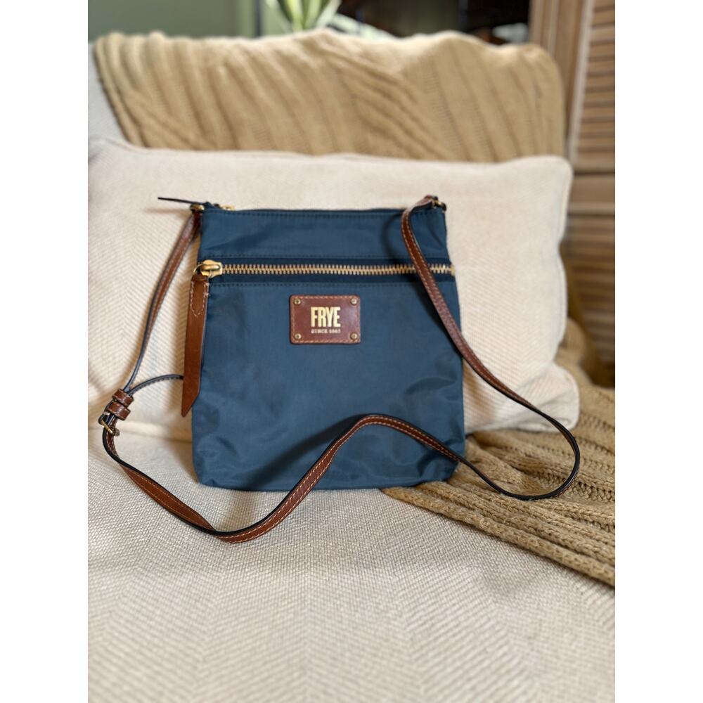 Frye Ivy Nylon Crossbody Bag - Peacock Blue